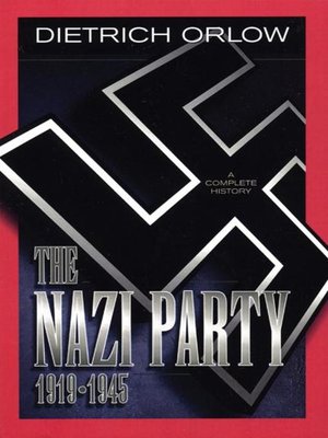 cover image of Nazi Party 1919-1945